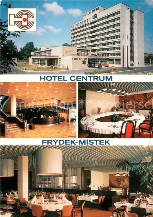 Frydek-Mistek Hotel Centrum Restaurant Empfangshalle Rezeption