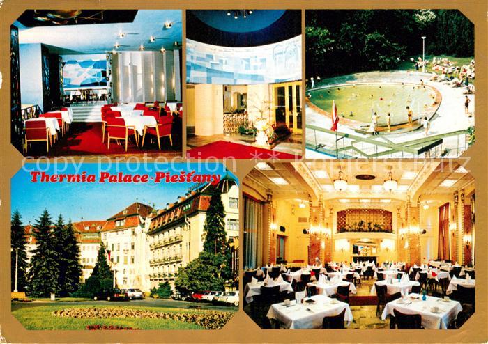 Piestany Hotel Thermia Palace Restaurant Swimming Pool