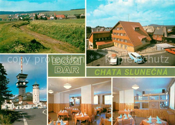 Bozi Dar Gottesgab Chata Slunecna Restaurant Panorama