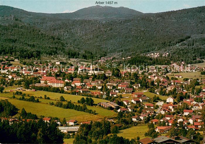 Bodenmais Panorama mit Blick zum Arber Bayerischer Wald