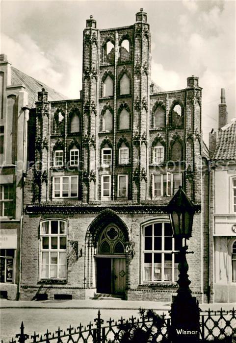 Wismar Mecklenburg Historische Gaststaette Alter Schwede 14. Jhdt.