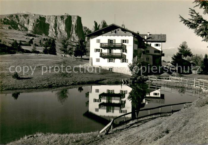 Seiser Alm Dolomiten Sporthotel Steger Dellai Teich