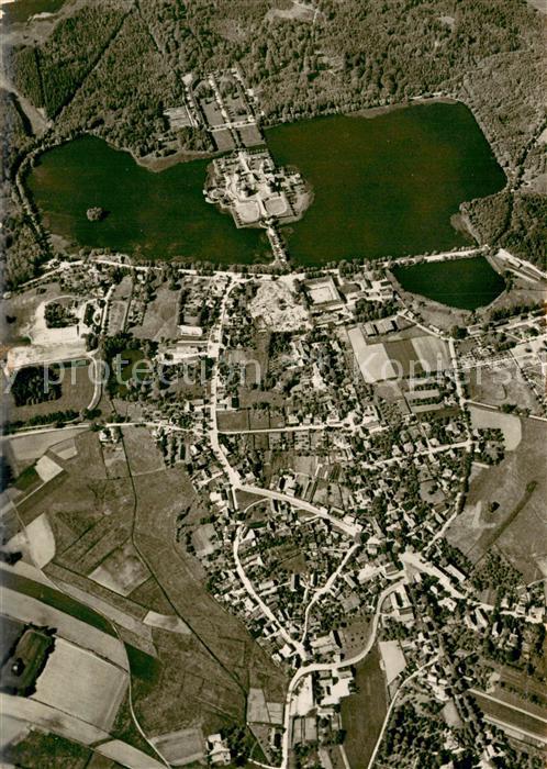 Halle Saale Moritzburg aus 2000 m Flughoehe