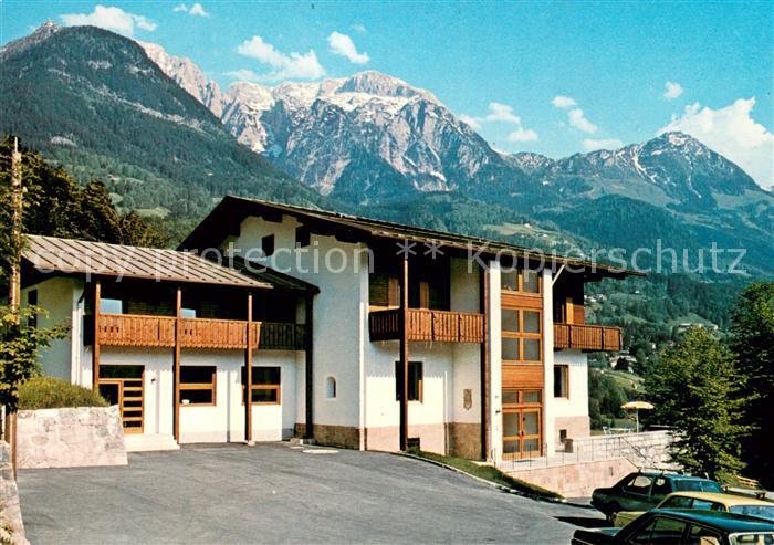 BERCHTESGADEN Bayern Haus Waldrast Fortbildungsstaette der Bayerischen Finanzver