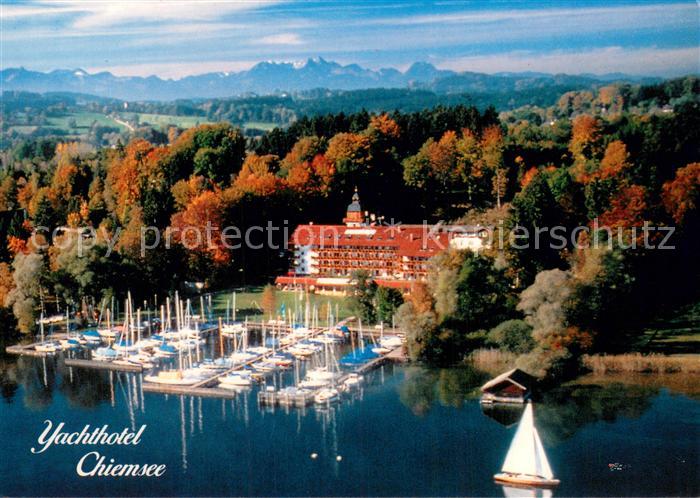 Prien Chiemsee Yachthotel Chiemsee Yachthafen Alpenblick