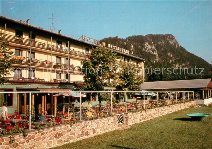 Inzell Traunstein Bayern Kuranstalt Haus Bachleitner Restaurant Terrasse