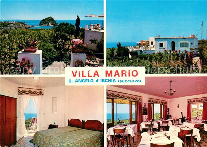 Sant Angelo Ischia Villa Mario Fremdenzimmer Gastraum