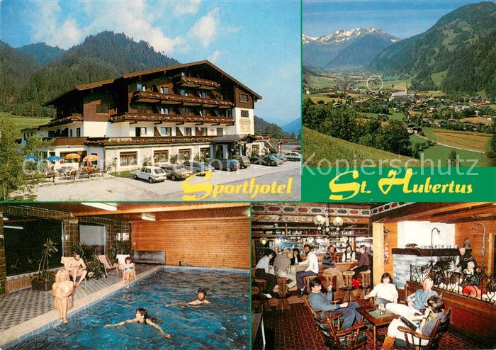 Rauris Sporthotel St. Hubertus Restaurant Bar Hallenbad Panorama Alpen