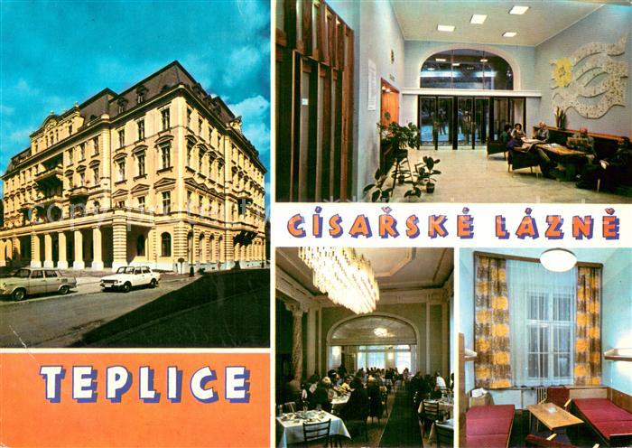 Teplice Cisarske Lazne Hotel Restaurant