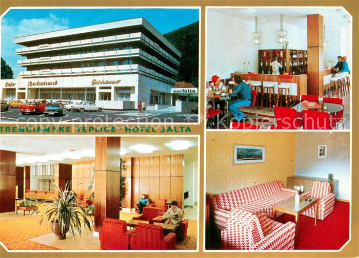 Trencianske Teplice Slovakia Hotel Jalta Gastraum Foyer Fremdenzimmer