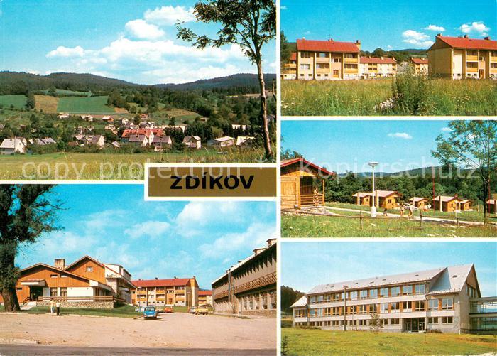 Zdikov CZ Ortsansichten Hotel Autocamping Bungalows