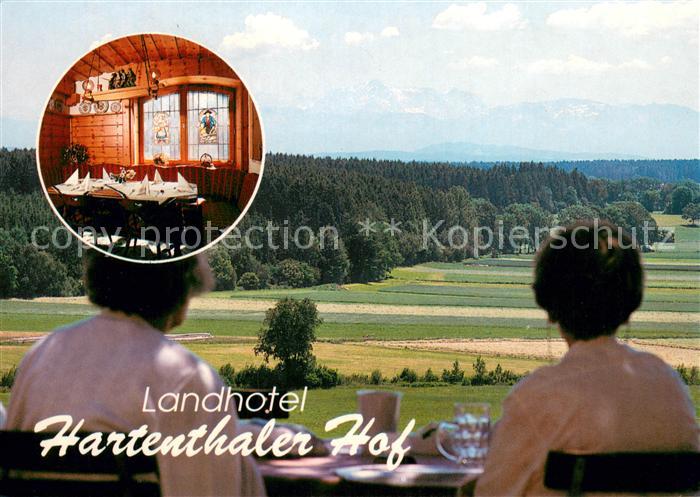 Bad Woerishofen Landhotel Hartenthaler Hof Restaurant Landschaftspanorama