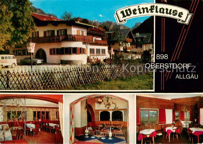 Oberstdorf Weinklause Gastraeume