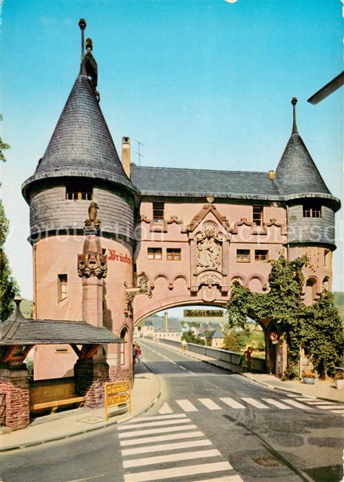 Traben-Trarbach Brueckenschenke Cornely Karte Nr 11517
