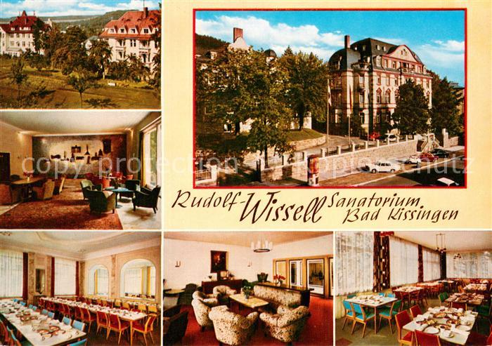 Bad Kissingen Rudolf Wissell Sanatorium Saal Foyer