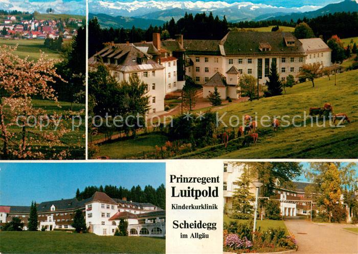 Scheidegg Allgaeu Prinzregent Luitpold Kinderkurklinik Details