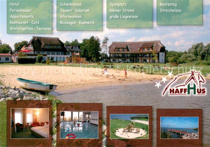 Bellin Ueckermuende Hotel Restaurant Cafe Haffhus Spielplatz Zimmer Hallenbad Bo