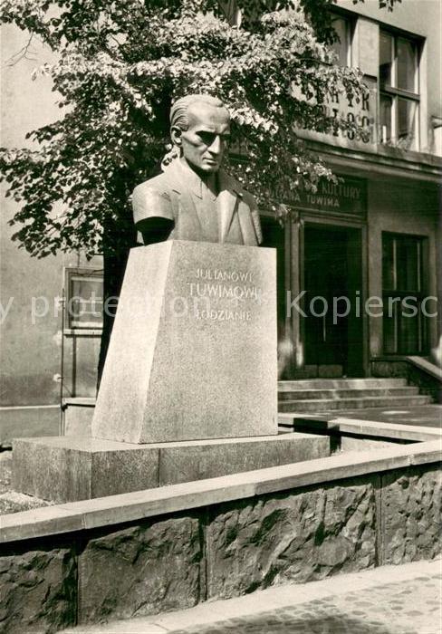 Lodz Litzmannstadt Pomnik Juliana Tuwima
