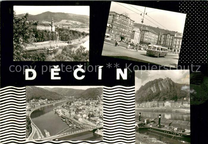Decin Czechia Teilansichten