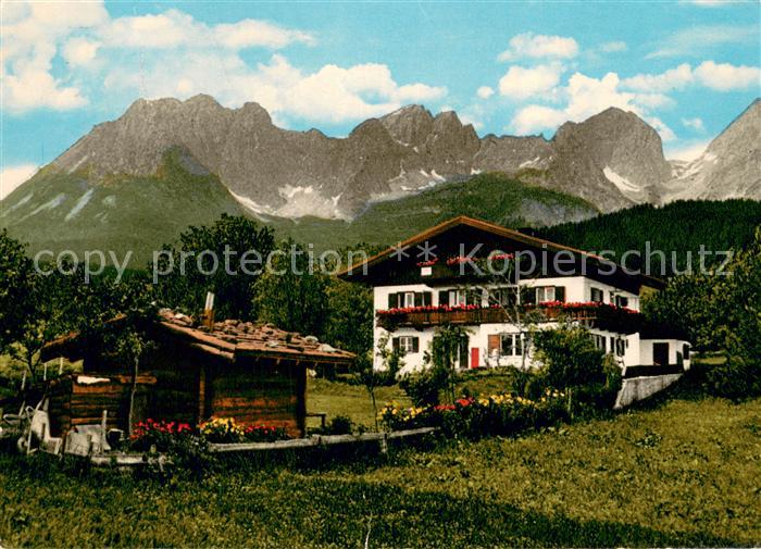 Going Wilden Kaiser Tirol Fruehstueck Pension Haus Kahl