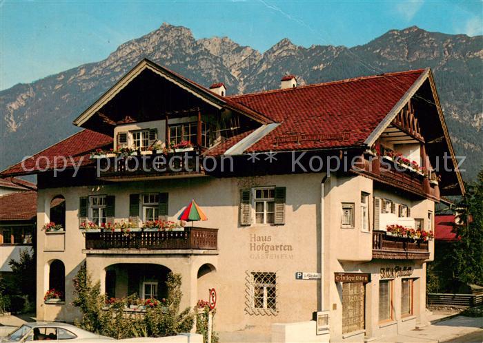 GARMISCH-PARTENKIRCHEN Bayern Pension Haus Hofgarten
