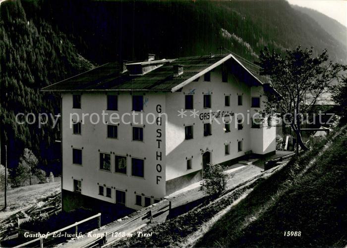 Kappl Tirol Gasthof Edelweiss