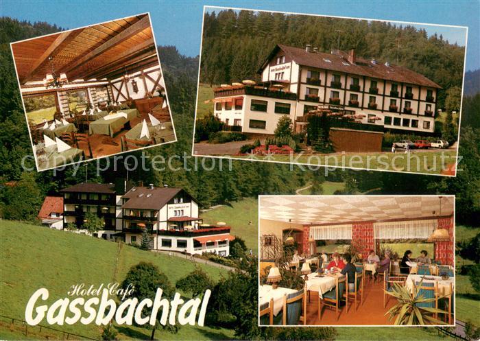 Gras-Ellenbach Hotel Cafe Gassbachtal Gastraeume