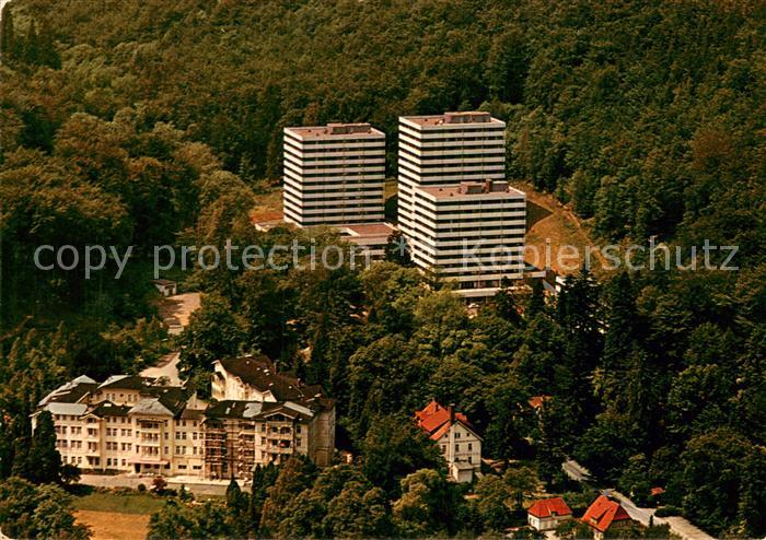 Bad Harzburg Appart Hotel und Spiel Casino Harzburger Hof Fliegeraufnahme