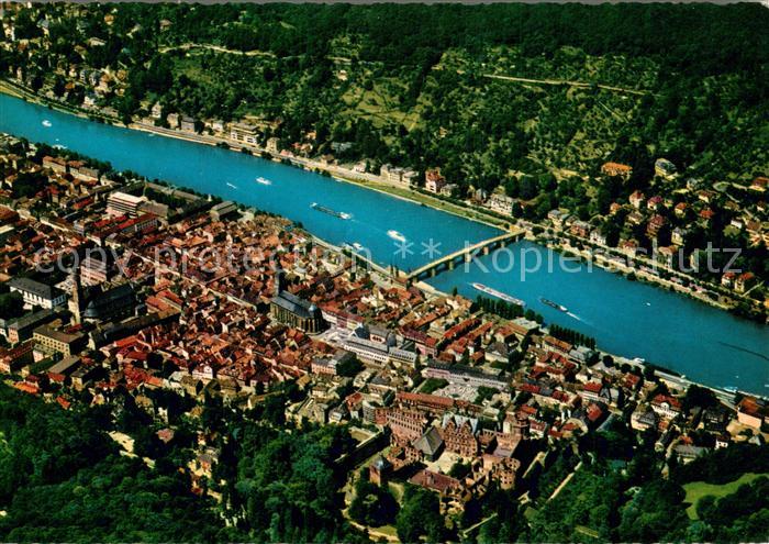 Heidelberg Neckar Fliegeraufnahme