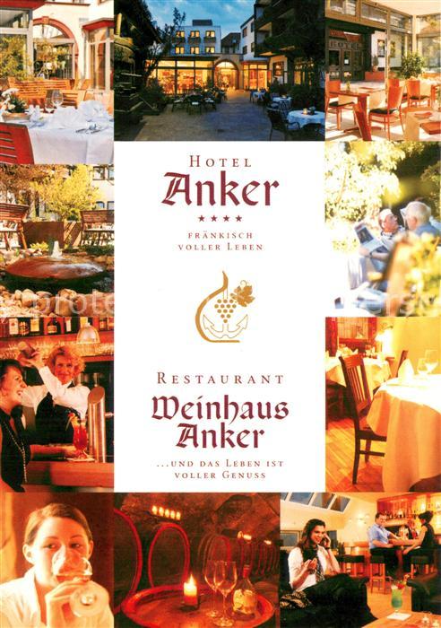 Marktheidenfeld Hotel Anker Restaurant Weinhaus Anker