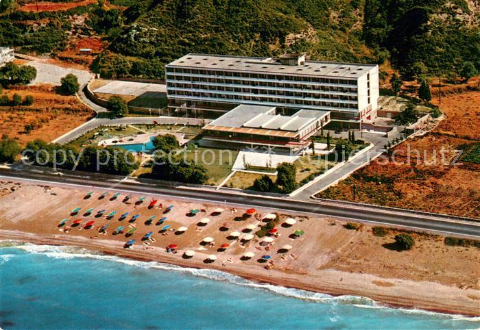 Rhodos Rhodes aegaeis Hotel Oceanis Fliegeraufnahme