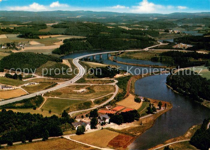 Rosenthal Olpe Fliegeraufnahme mit Biggesee