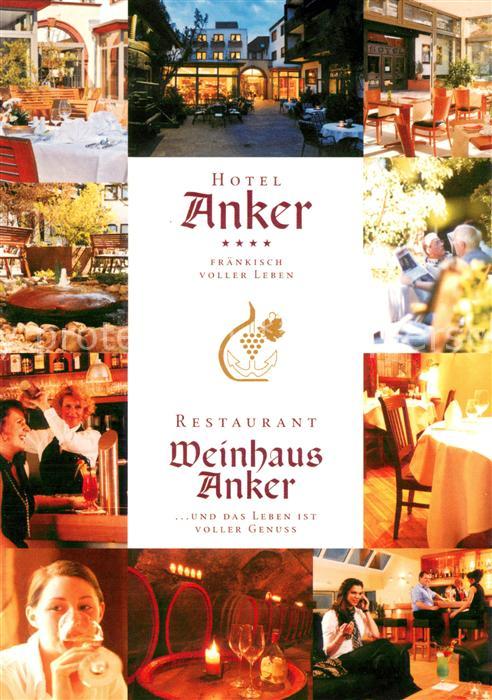 Marktheidenfeld Hotel Anker Restaurant Weinhaus Anker