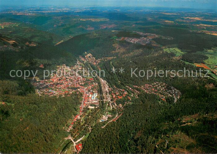 Bad Liebenzell Heilbad und Luftkurort im Schwarzwald Fliegeraufnahme