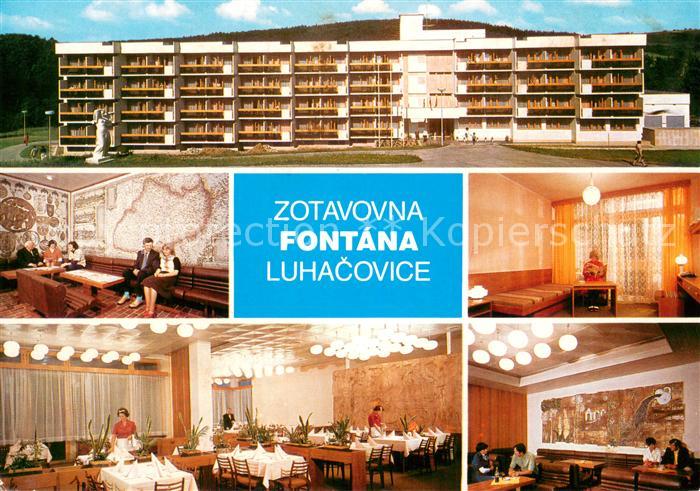 Luhacovice CZ Zotavovna Fontana Zimmer Gastraeume