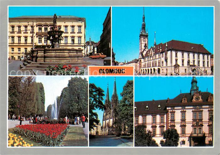 Olomouc Olmuetz CZ Premyslovske hradiste V soucasnosti kulturni a hospodarske st