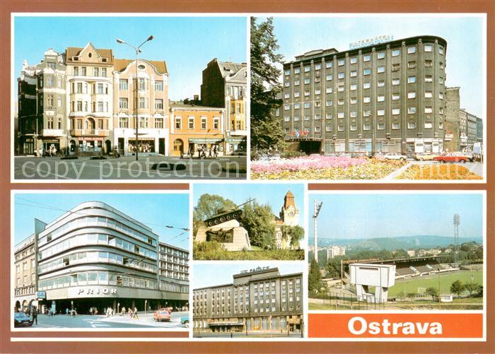 Ostrava Maehrisch Ostrau Jiraskovo namesti Interhotel Imperial Prior Pamatni Int