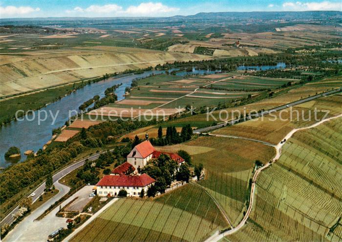 Vogelsburg Volkach Mainpartie Fliegeraufnahme