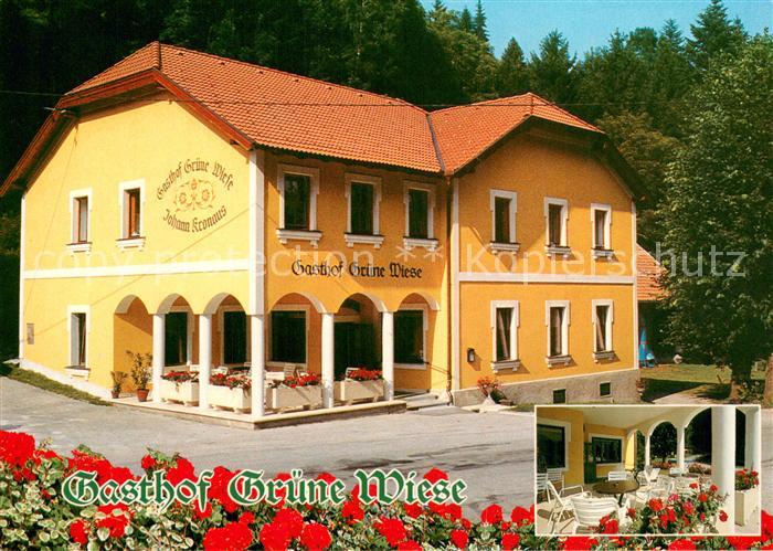 Aspang-Markt Gasthof Gruene Wiese Terrasse
