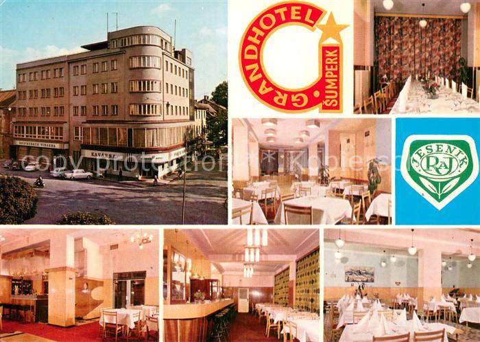 Sumperk Maehrisch Schoenberg Grand Hotel Gastraeume Bar