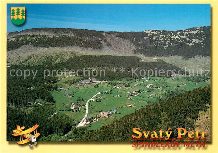 Spindleruv Mlyn Spindlermuehle Fliegeraufnahme