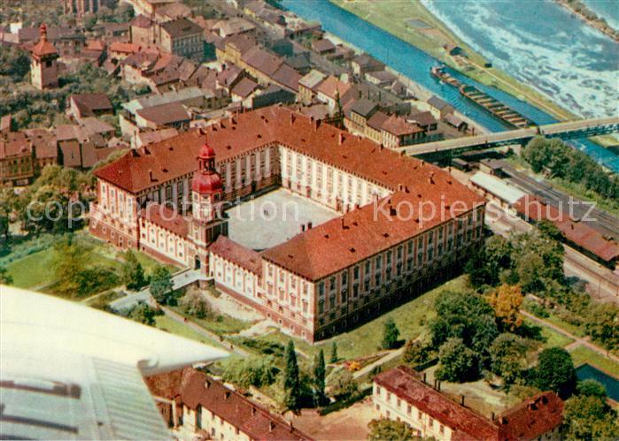 Roudnice Statni zamek Fliegeraufnahme