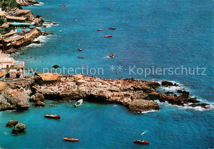 Capri Italia Marina Piccola Lo scoglio delle Sirene Panorama
