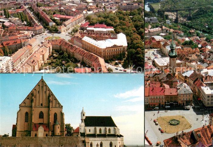 Znojmo Fliegeraufnahmen Kirche