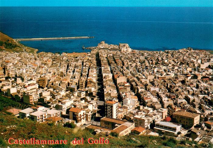 Castellammare del Golfo Fliegeraufnahme
