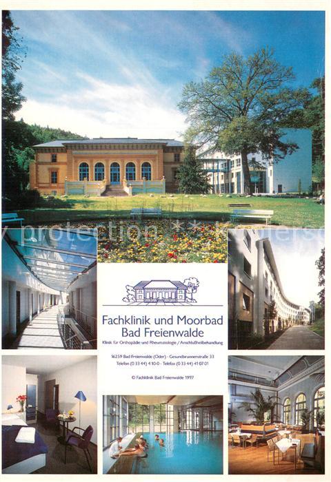 Bad Freienwalde Fachklinik und Moorbad Teilansichten Hallenbad