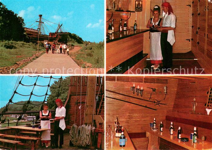 Sassnitz Ostseebad Ruegen OT Neu Mukran Piratenschiff Details