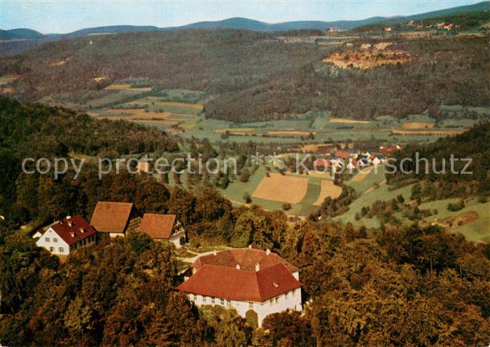 Egloffstein Schloss Hundshaupten Fliegeraufnahme