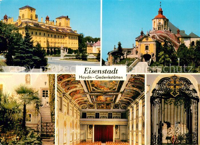 Eisenstadt Haydngedenkstaetten Schloss Esterhazy Bergkirche Haydnsaal Mausoleum