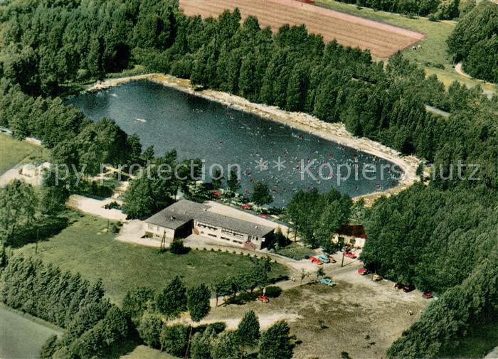 Breyell Strandrestaurant Quellensee Waldfreibad Fliegeraufnahme